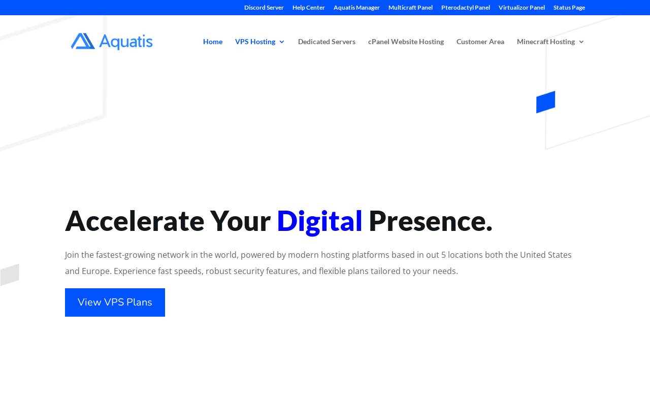 Aquatis 官网截图